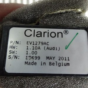 Audi TT TFSI MK2 2011 CLARION EV1279AC RELAY CONTROL