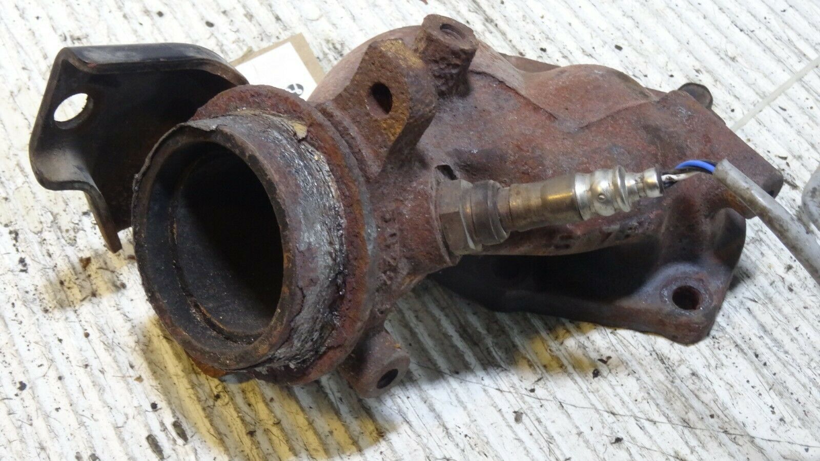 MITSUBISHI EVO 9 TURBO HOT SIDE DOWN PIPE EXHAUST CT9A - Image 2