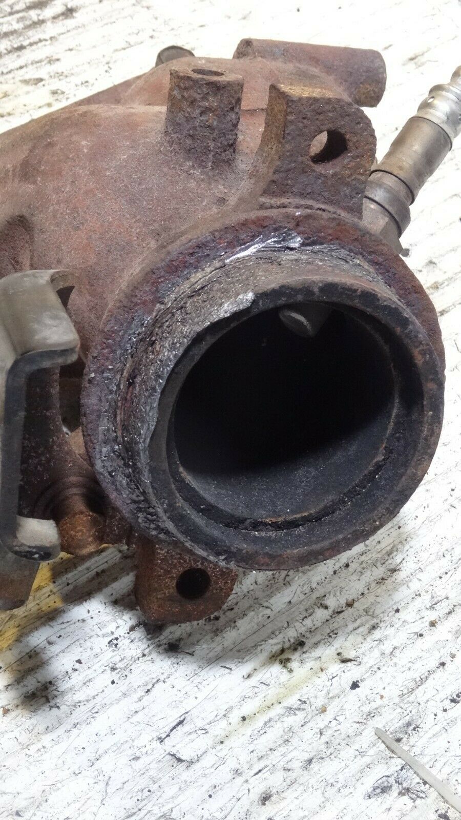 MITSUBISHI EVO 9 TURBO HOT SIDE DOWN PIPE EXHAUST CT9A - Image 4