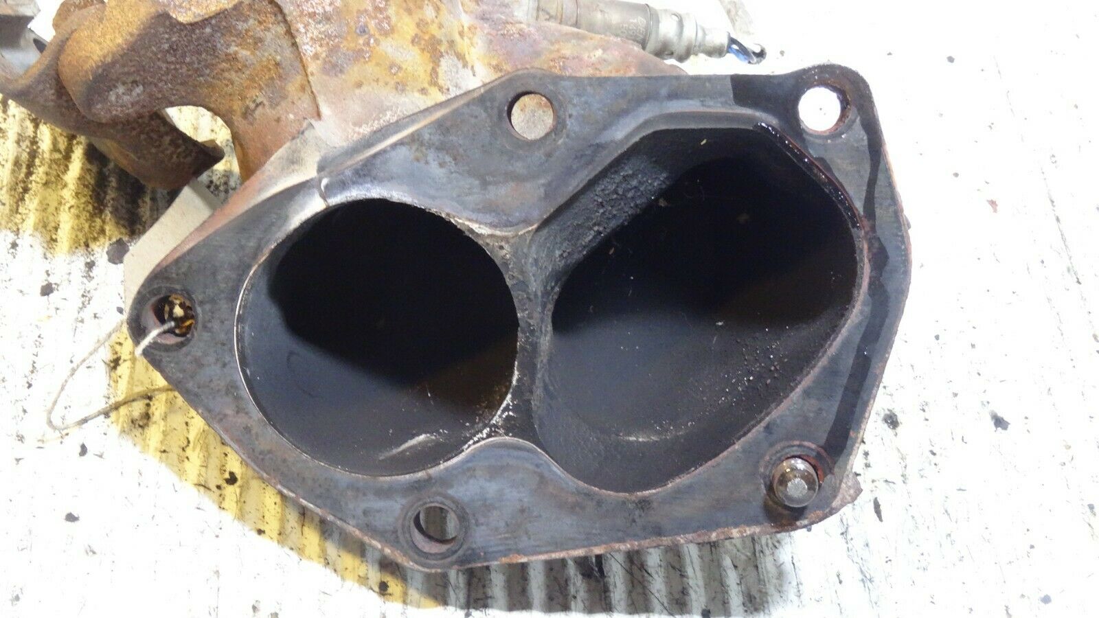 MITSUBISHI EVO 9 TURBO HOT SIDE DOWN PIPE EXHAUST CT9A - Image 5