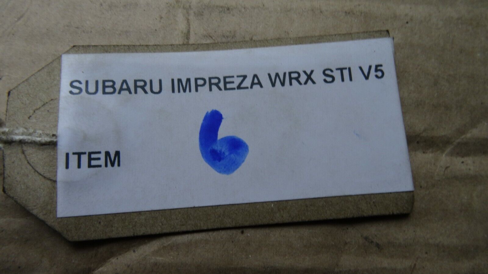 SUBARU IMPREZA WRX STI V5 INNER TIMING BELT PLASTIC COVER 13573AA130 - Image 4