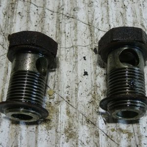 MITSUBISHI EVO    6 7 8 9  oil cooler banjo bolts x 2