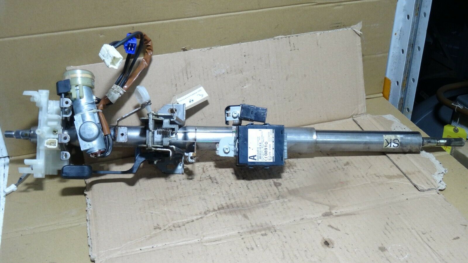 SUBARU IMPREZA WRX STI GDB HAWKEYE STEERING COLUMN IGNION BARREL + KEY SK - Image 2
