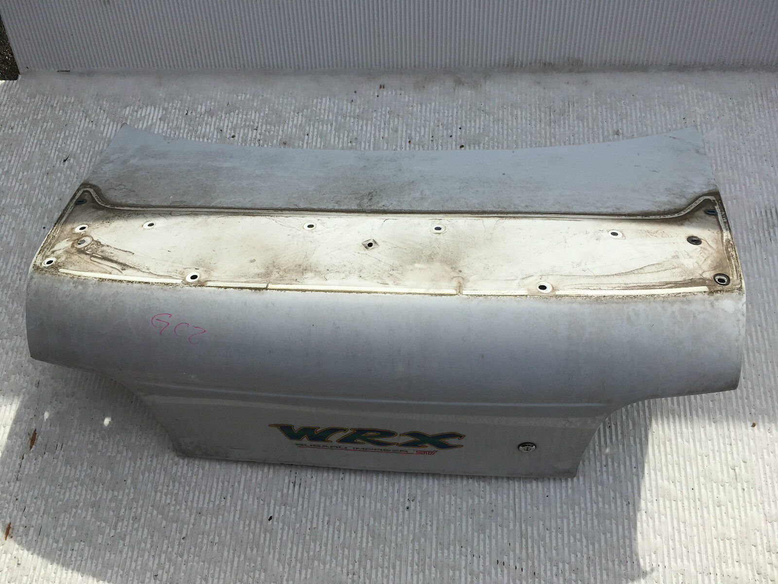 SUBARU IMPREZA WRX STI V5 v6 rear boot lid TAILGATE bootlid - Image 3