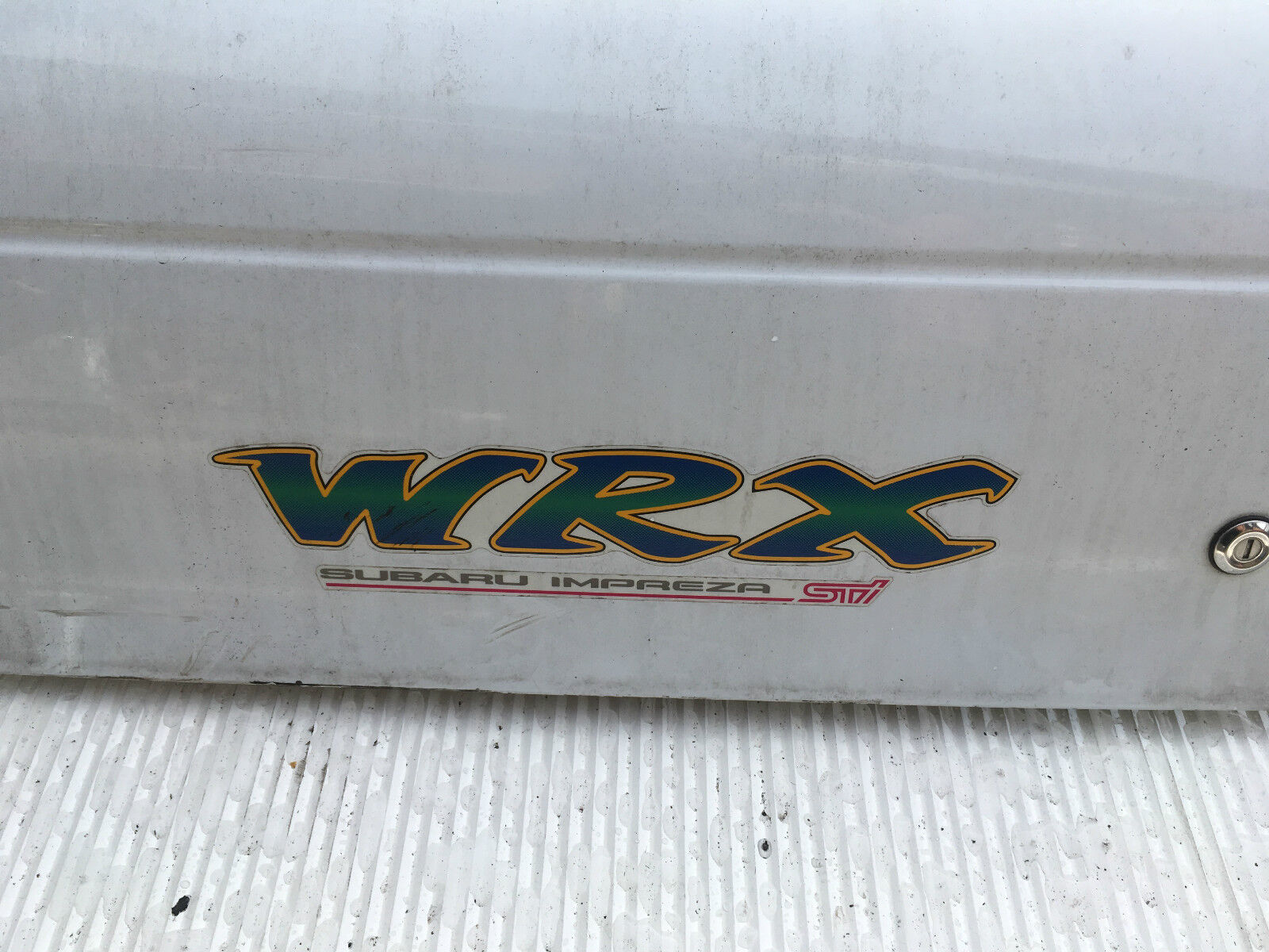 SUBARU IMPREZA WRX STI V5 v6 rear boot lid TAILGATE bootlid - Image 4