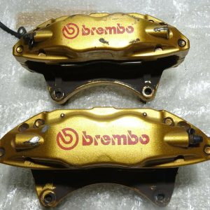 SUBARU IMPREZA WRX STI V9 HAWKEYE 2.0 FRONT BREMBO 4 POT BRAKE CALIPERS SET