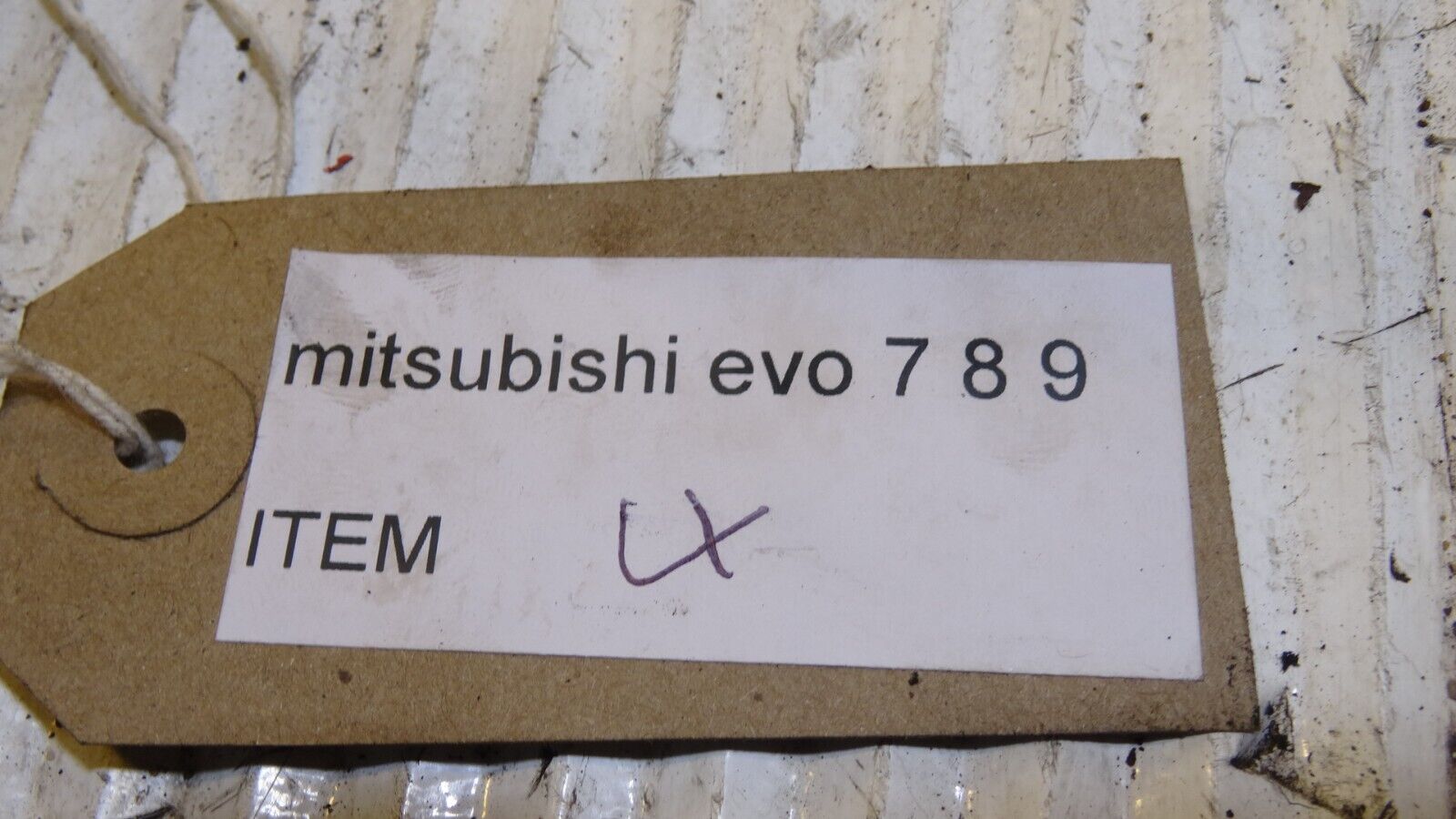 MITSUBISHI LANCER EVO 7 8 9 steering air bag deployed spares - Image 5