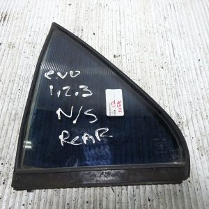Mitsubishi evo 1 2 3  quarter glass window rear passenger left  nsr