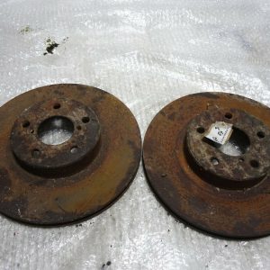SUBARU IMPREZA WRX STI V2 FRONT VENT BRAKE DISC 280MM PAIR SET