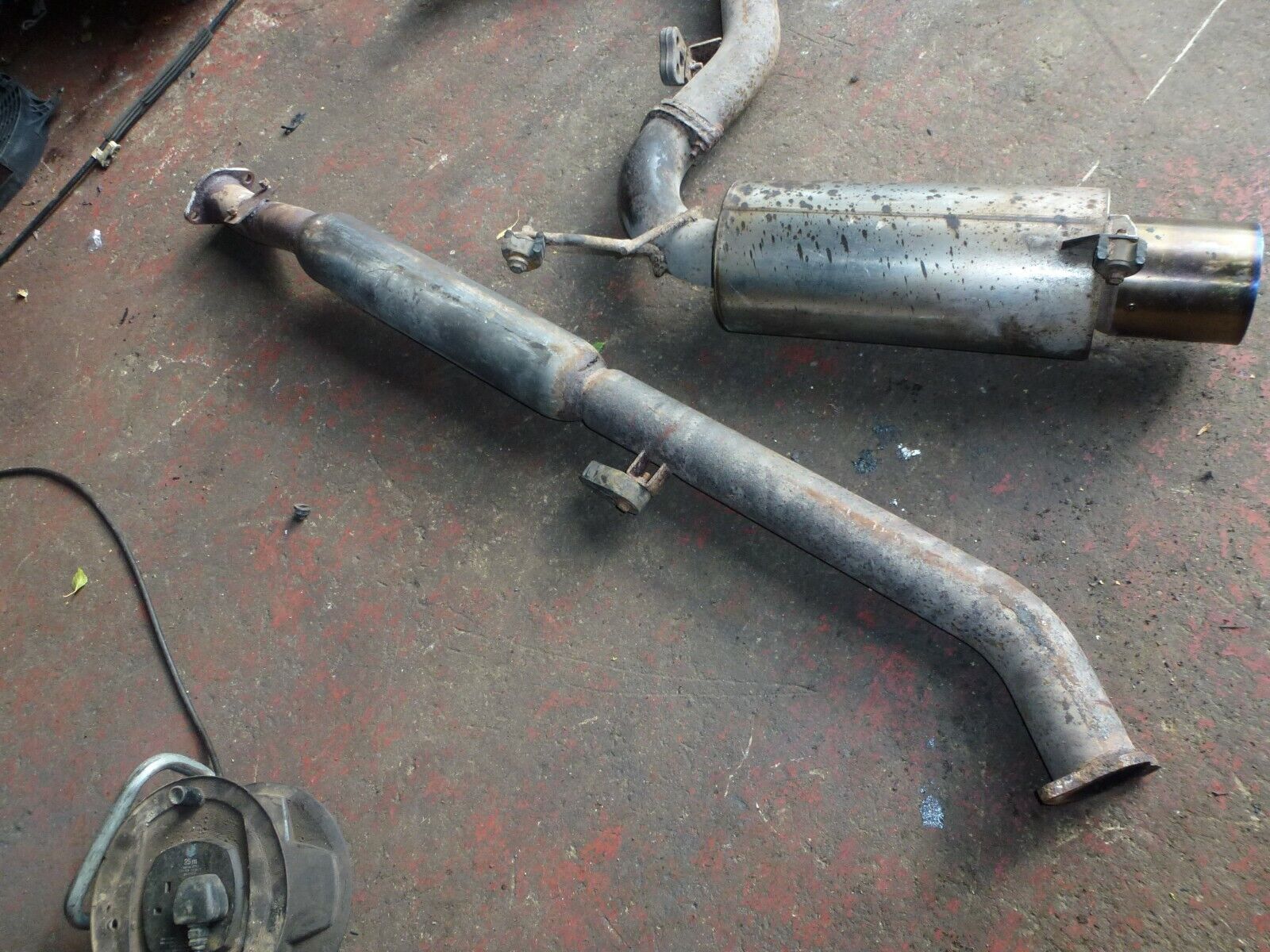 Mitsubishi evo 4 5 6 hks cat back exhaust system jasma spares repairs cp9a cn9a - Image 5