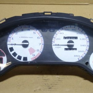 HONDA DELSOL CRX VTI SPEEDO CLOCKS WHITE DIALS AFTER MARKET