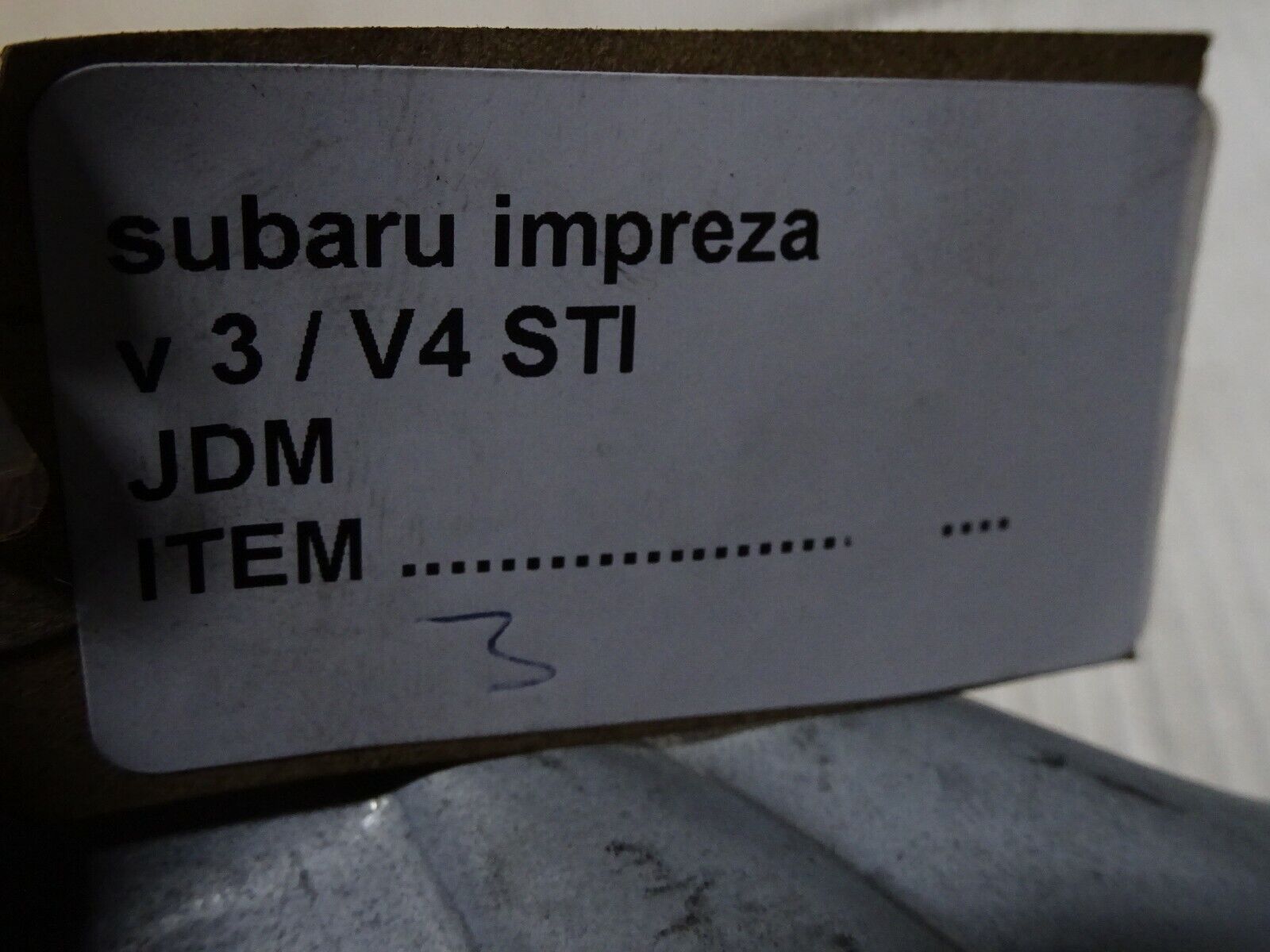 SUBARU IMPREZA 92-00 ecu cover metal panel - Image 4