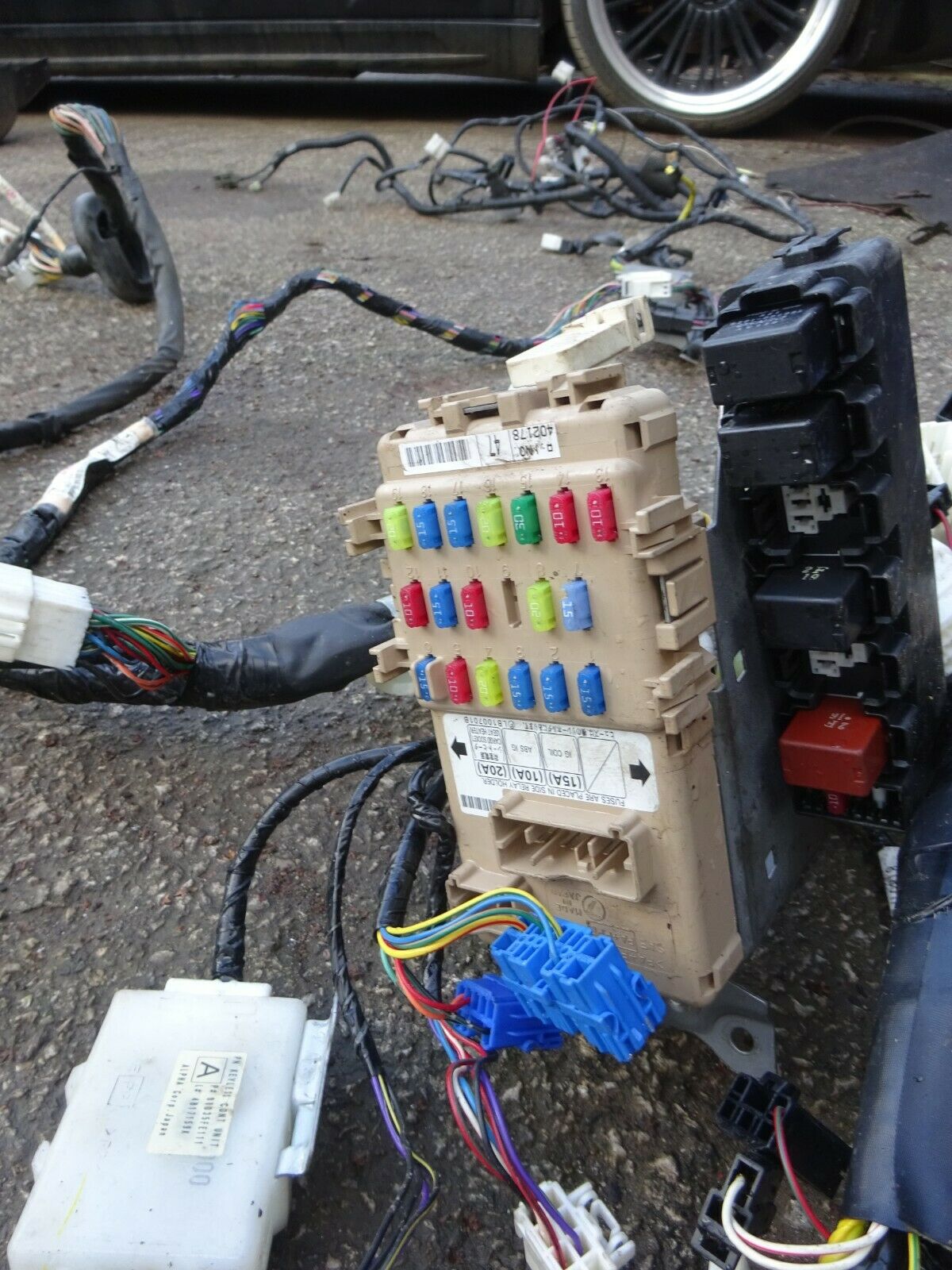 SUBARU IMPREZA WRX NEWAGE ENGINE BAY + BEHIND DASH WIRING LOOM HARNESS AVC JDM - Image 5