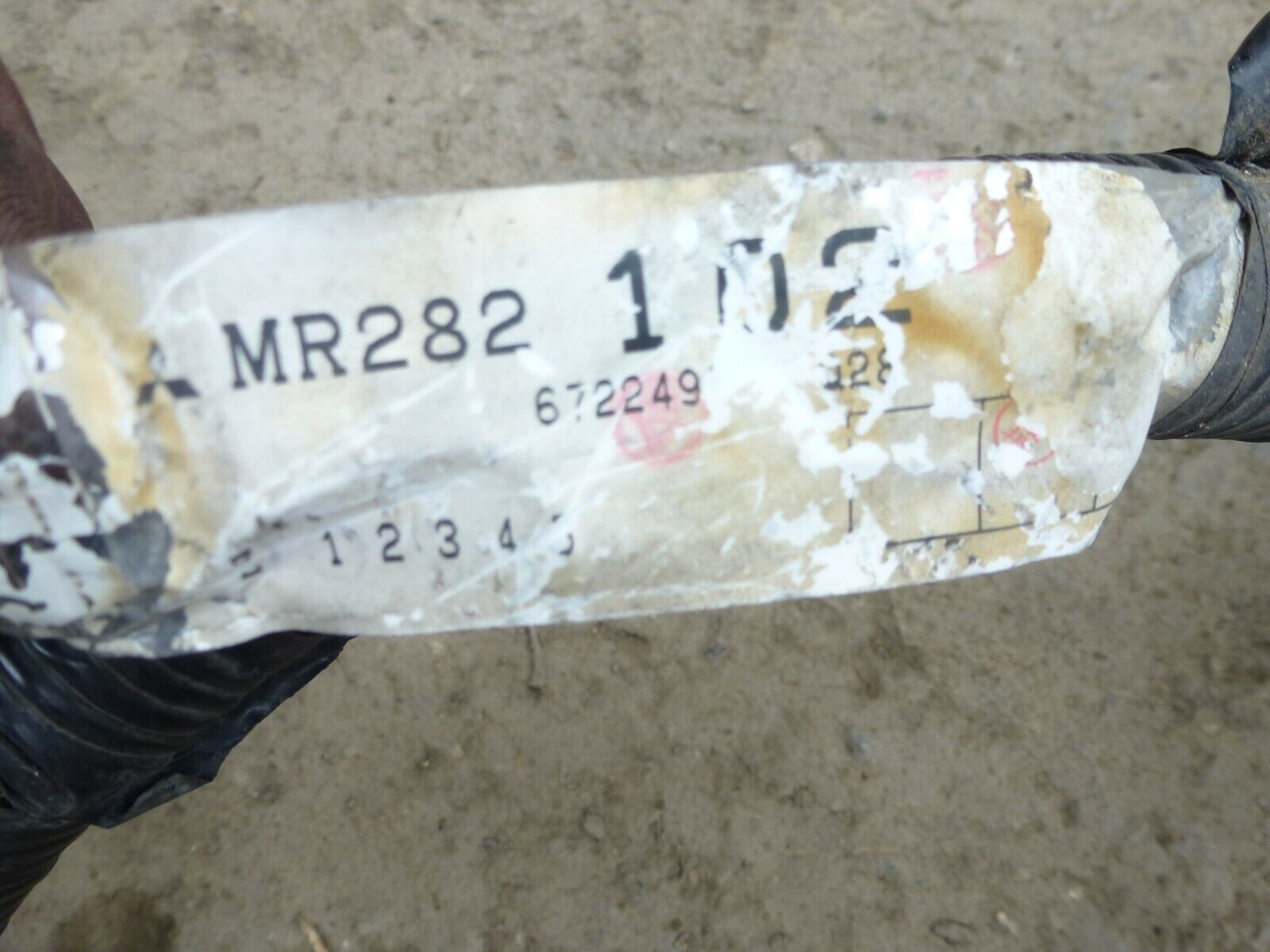 MITSUBISHI EVO 4 engine wiring harness loom evolution cn9a mr282102 - Image 6