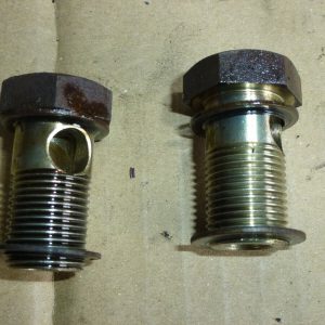 Mitsubishi evo    6 7 8 9  oil cooler banjo bolts feed