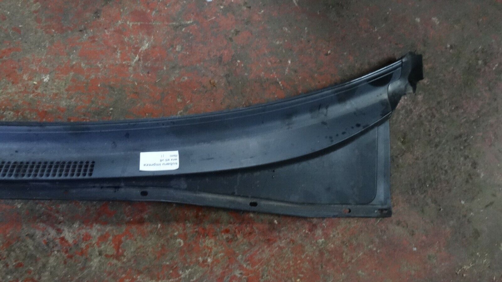 SUBARU IMPREZA WRX STI BLOBEYE WINDSCREEN WIPER SCUTTLE PANEL BAR GDB NEWAGE - Image 4