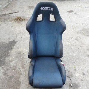 SUBARU IMPREZA WRX STI NEWAGE CLASSIC SPARCO SPORT SEAT COMPLETE WITH RAILS