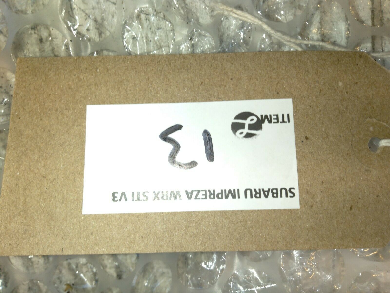 SUBARU IMPREZA WRX STI V3 RA SPEEDO SURROUND PANEL TRIM PLASTIC GC8 GF8 - Image 6