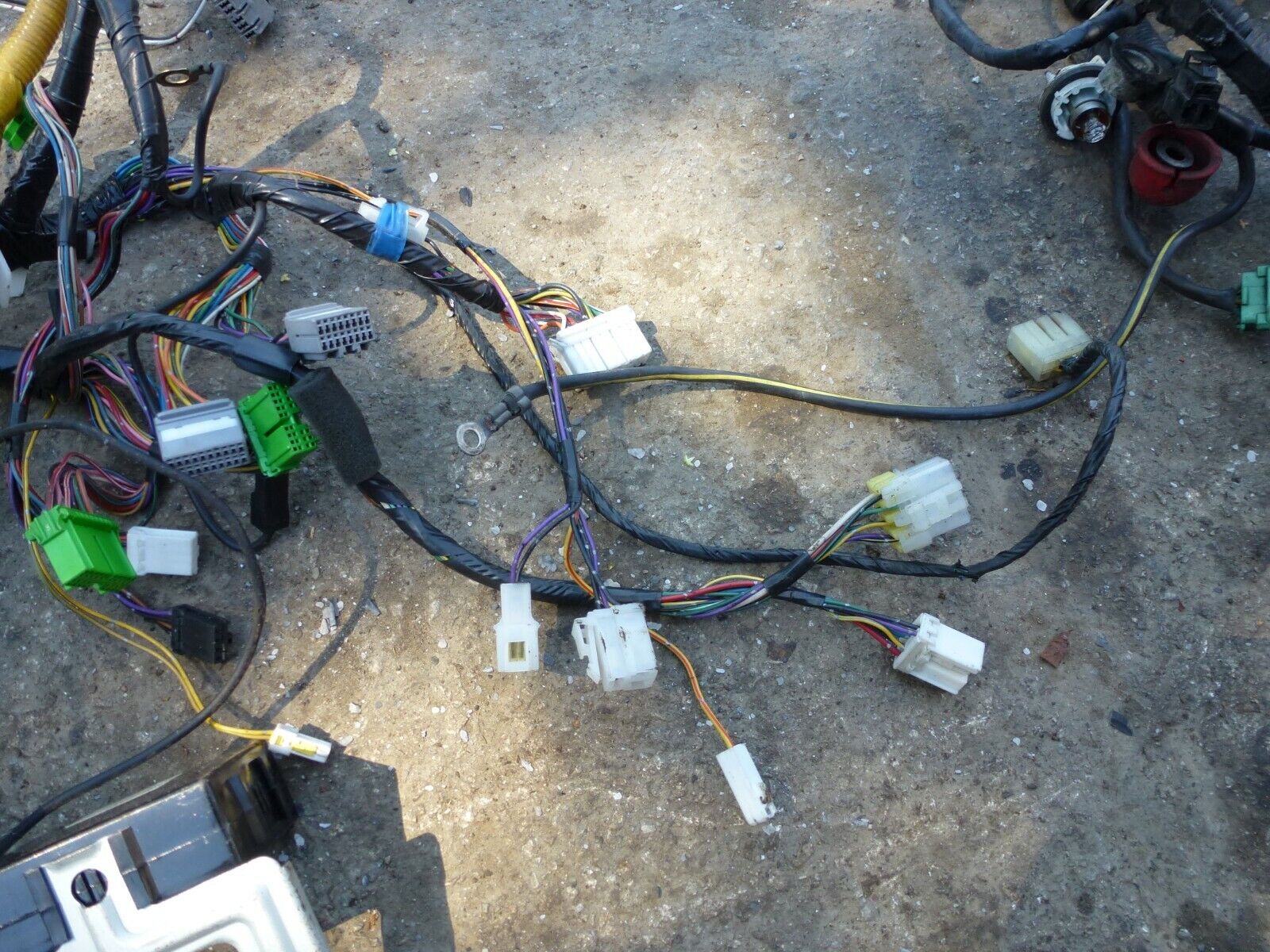 SUBARU IMPREZA wrx auto jdm engine wiring loom + engine bay + fuse box harness - Image 12