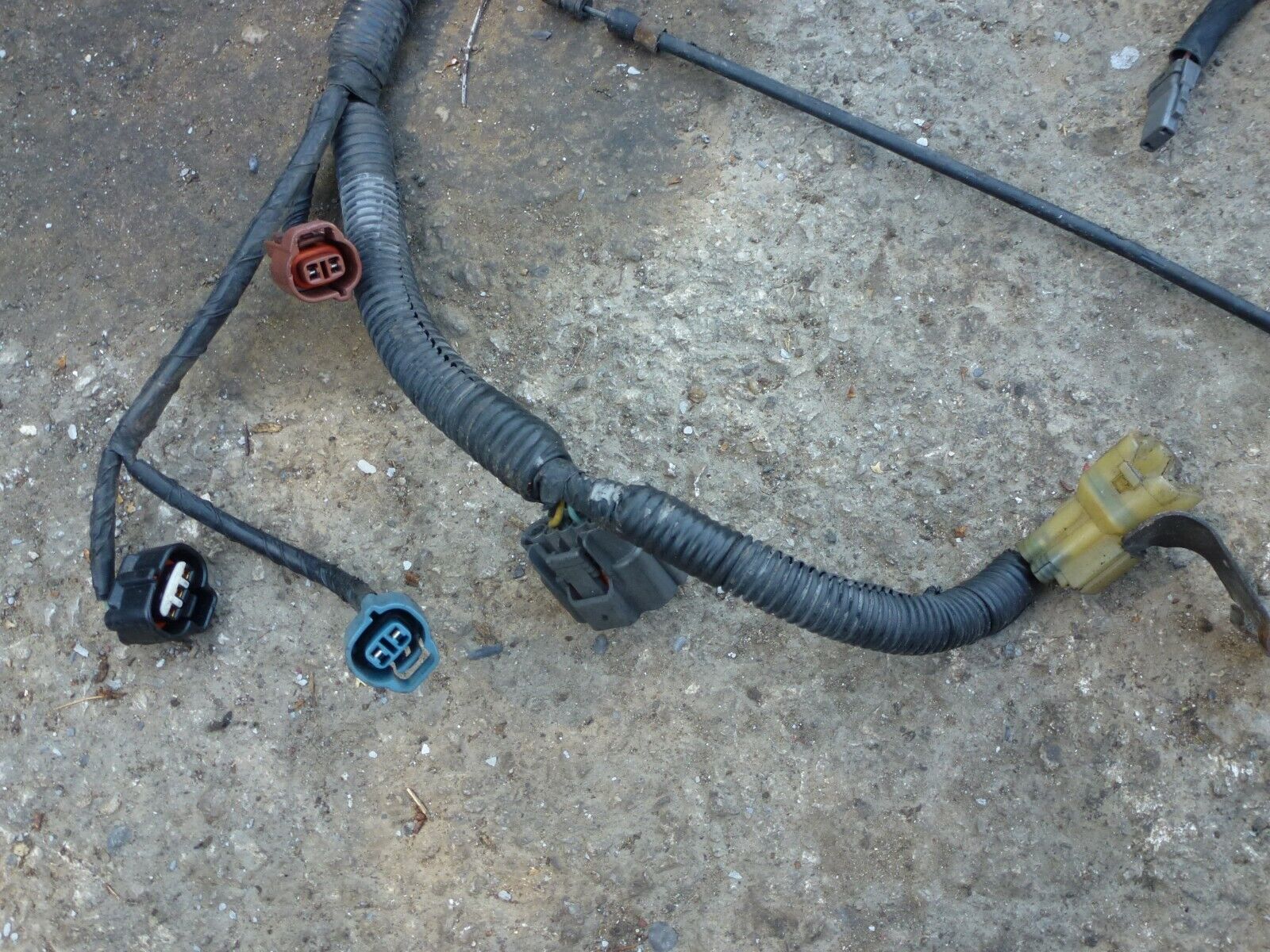 SUBARU IMPREZA wrx auto jdm engine wiring loom + engine bay + fuse box harness - Image 13
