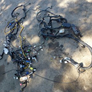 SUBARU IMPREZA wrx auto jdm engine wiring loom + engine bay + fuse box harness