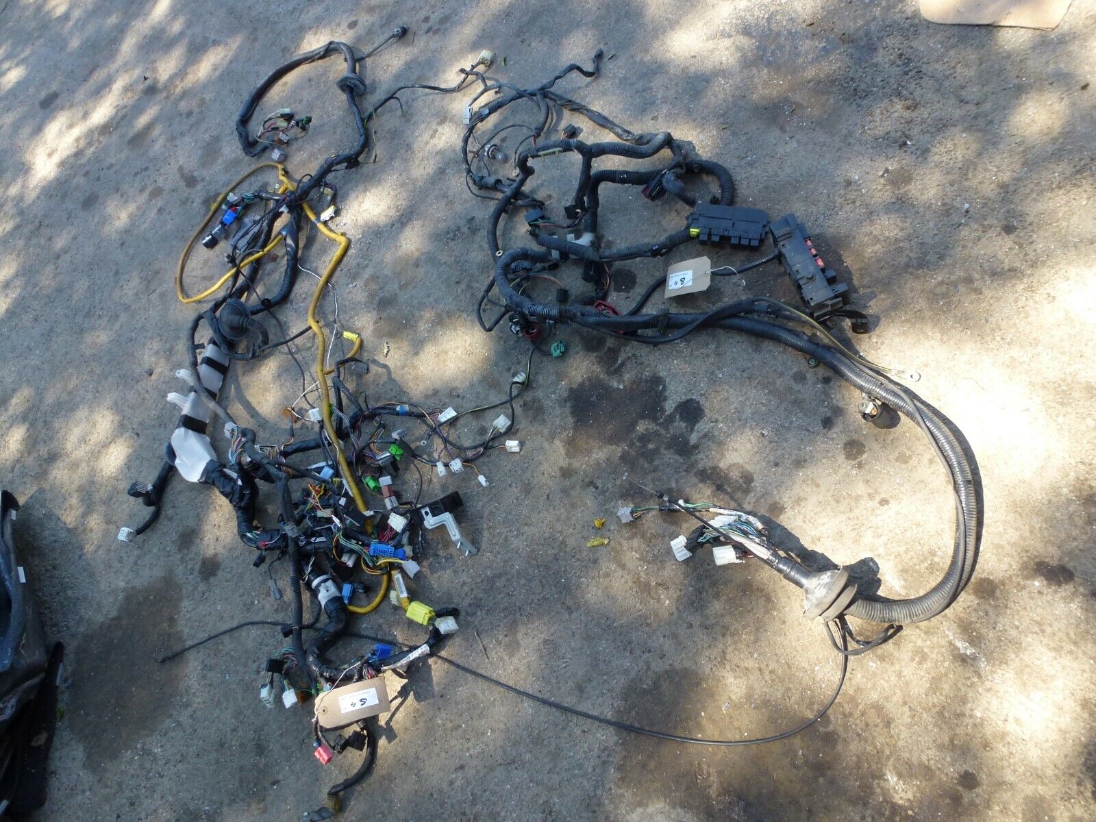 SUBARU IMPREZA wrx auto jdm engine wiring loom + engine bay + fuse box harness