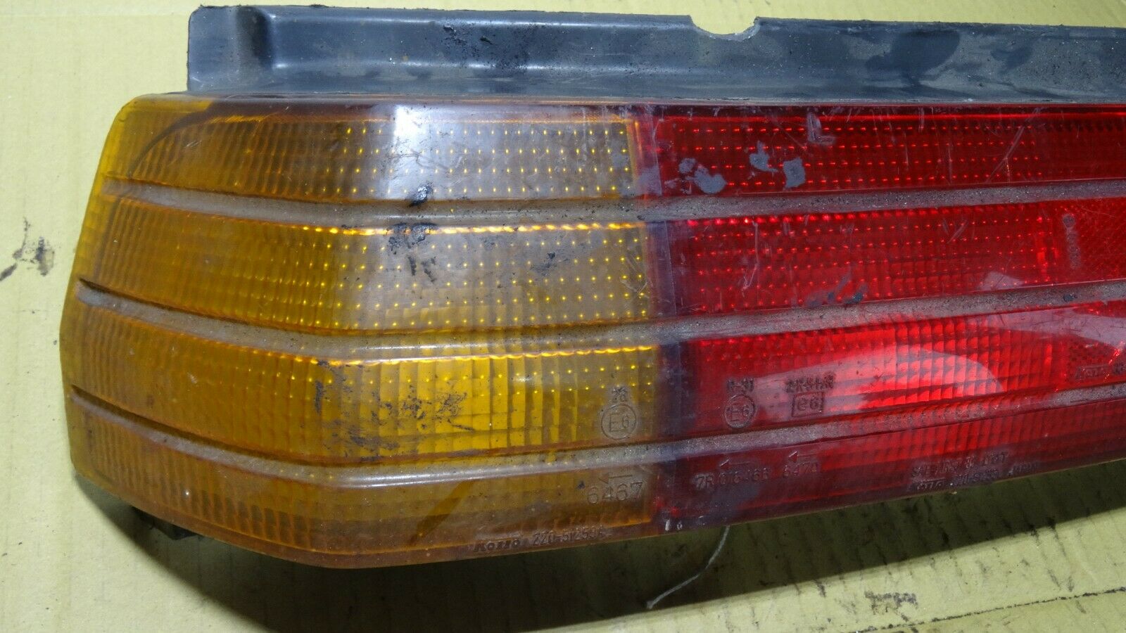 DAIHATSU CHARADE GTti cb80 REAR LIGHT CLUSTER PRE FACE LIFT PASSENGER LEFT - Image 3