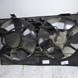 MITSUBISHI EVO 10 X ENGINE COOLING FANS + SHROUD PLASTIC FAN TWIN CZ4A