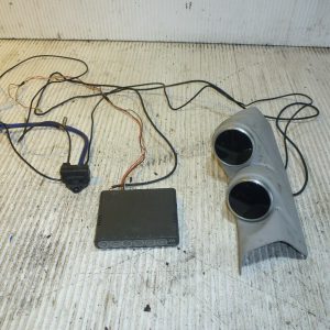 Mitsubishi evo 9 defi gauges water a temperature + turbo boost  + controller pod